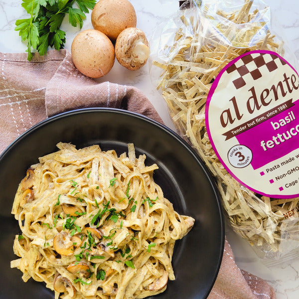 Al Dente Pasta Basil Fettuccine