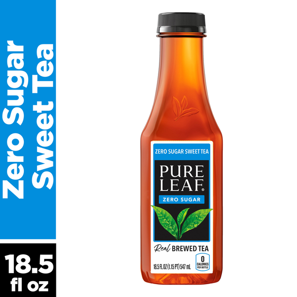 Pure Leaf Zero Sugar Real Brewed Tea Sweet Tea 18.5 Fl Oz
