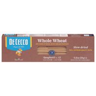 De Cecco Spaghetti, Whole Wheat, No. 12️