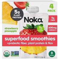 NOKA Organic Superfood Smoothies, Strawberry Pinea...
️