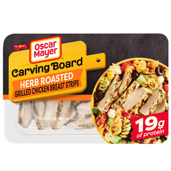 Oscar Mayer Carving Board Herb Roasted Grilled Chicken Breast Strips