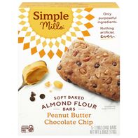 Simple Mills Soft Baked Almond Flour Bars, Peanut...
️