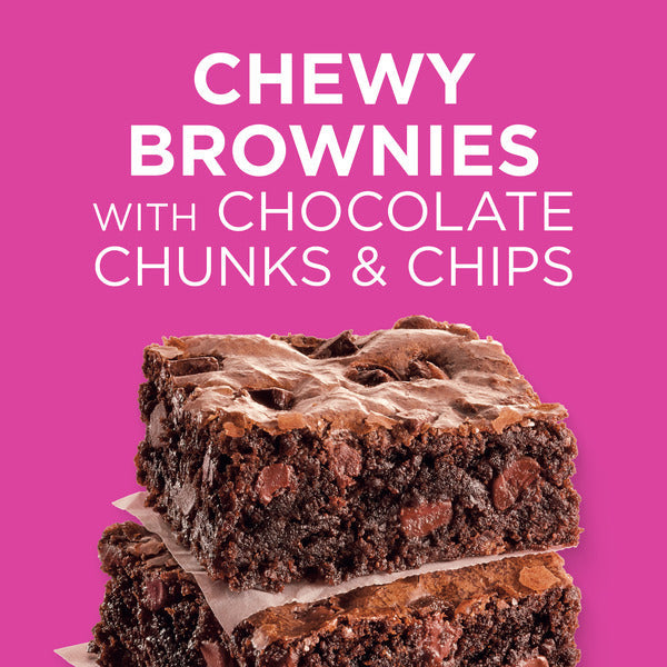 Duncan Hines Signature Triple Chocolate Chunk Brownie Mix