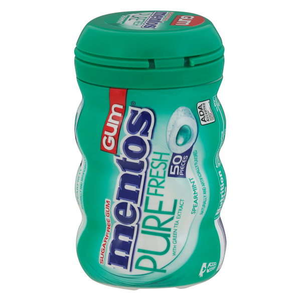Mentos Gum, Sugarfree, Spearmint