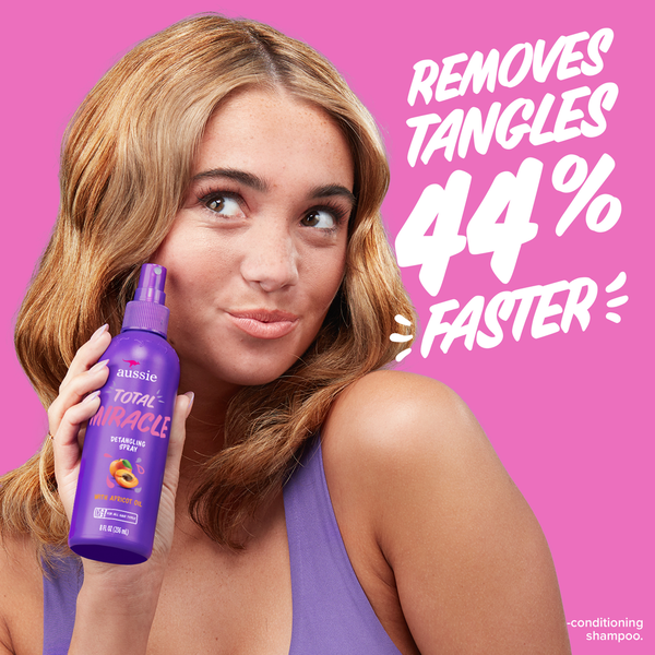 Aussie Detangling Spray – Total Miracle Detangler with Apricot Oil