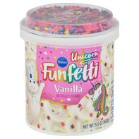 Pillsbury Funfetti Unicorn Vanilla Frosting, 15.6 ...
️