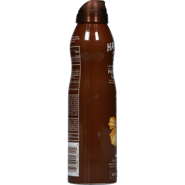 Hawaiian Tropic Protective Tanning Broad Spectrum SPF 15 Sunscreen Dry Oil Spray