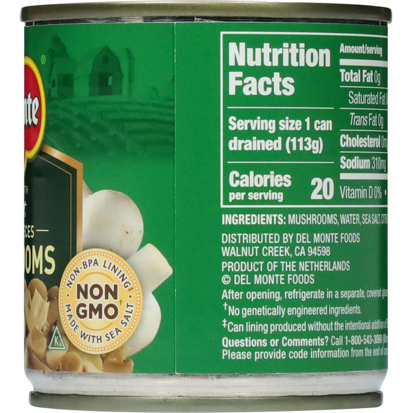 Del Monte Stems & Pieces Mushrooms