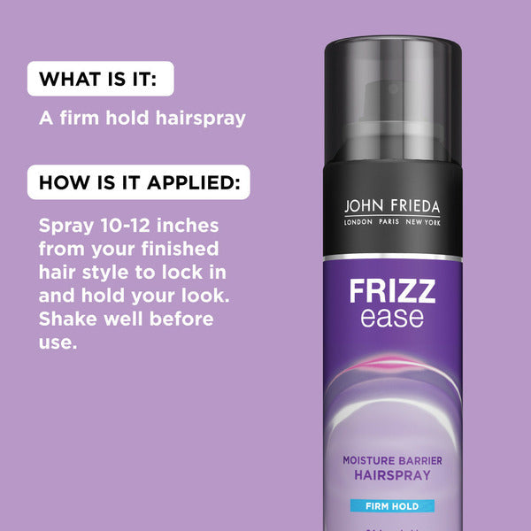 John Frieda Frizz Ease Firm Hold Hairspray DestGlow