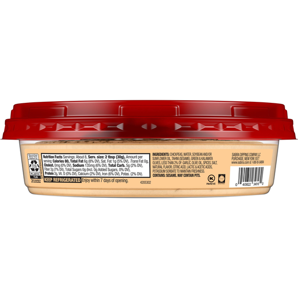 Sabra Hummus Olive Tapenade