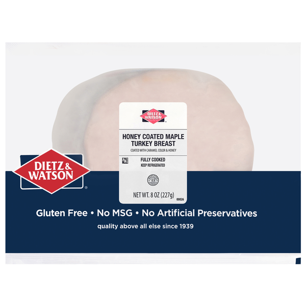Dietz & Watson Turkey Breast, Honey Coated Maple