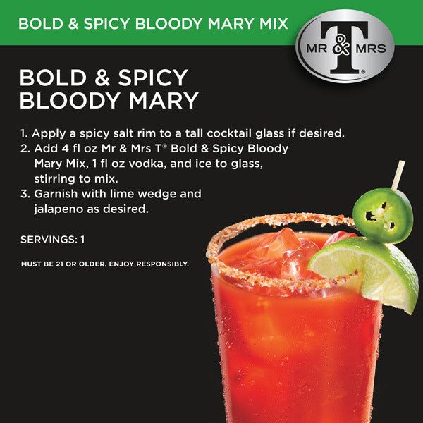 Mr & Mrs T Bold & Spicy Bloody Mary Mix