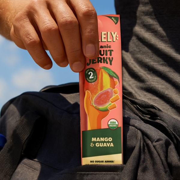 Solely: Fruit Jerky, Organic, Mango & Guava, Multipack