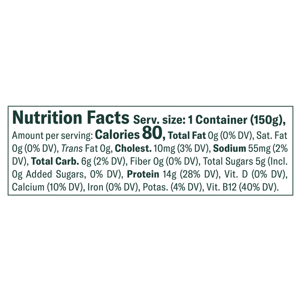 Chobani Nonfat Greek Plain Yogurt