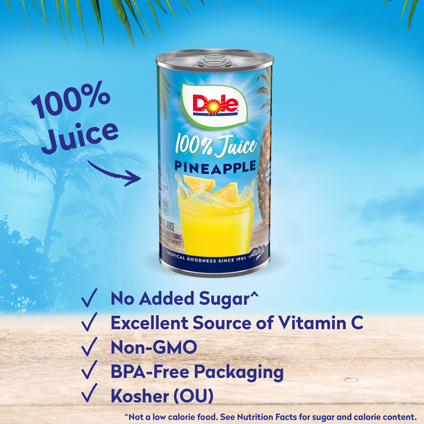 Dole Pineapple 100% Juice