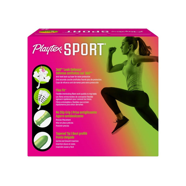 Playtex Plastic Tampons Unscented Multi-Pack 16 Regular & 16 Super