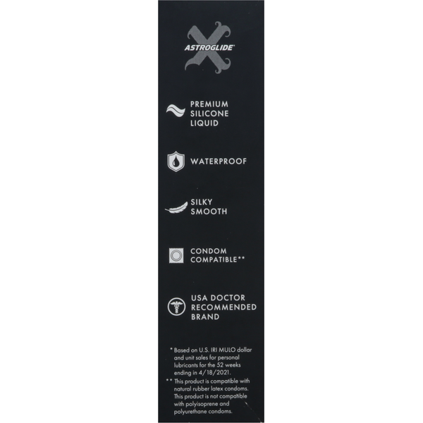 ASTROGLIDE Personal Lubricant, Premium Silicone