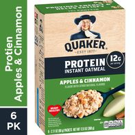 Quaker Instant Oatmeal, Protein, Apples & Cinnamon...
️
