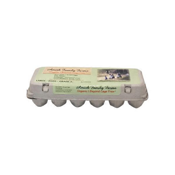Amish Family Farms Organic Grade A Large Eggs