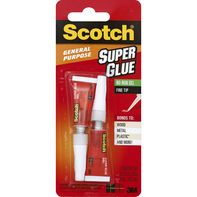 Scotch Super Glue, General Purpose, Fine Tip, No R...
️ DestGlow