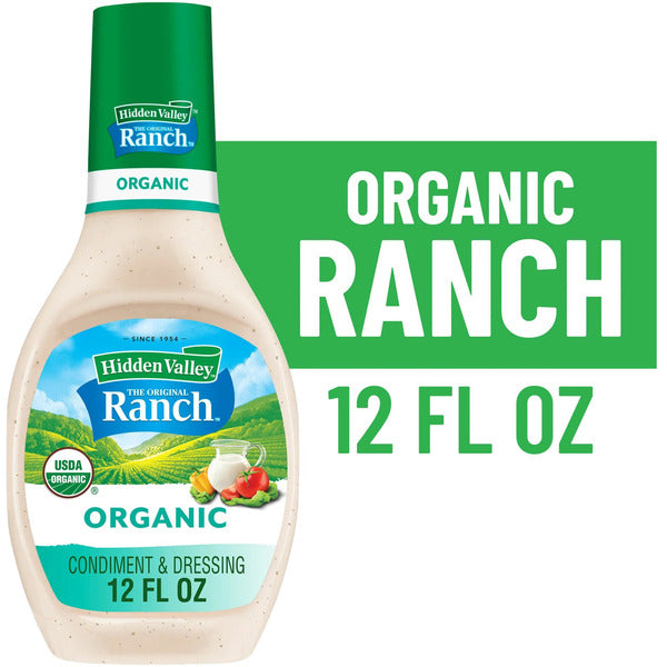 Hidden Valley Organic Ranch Condiment and Dressing