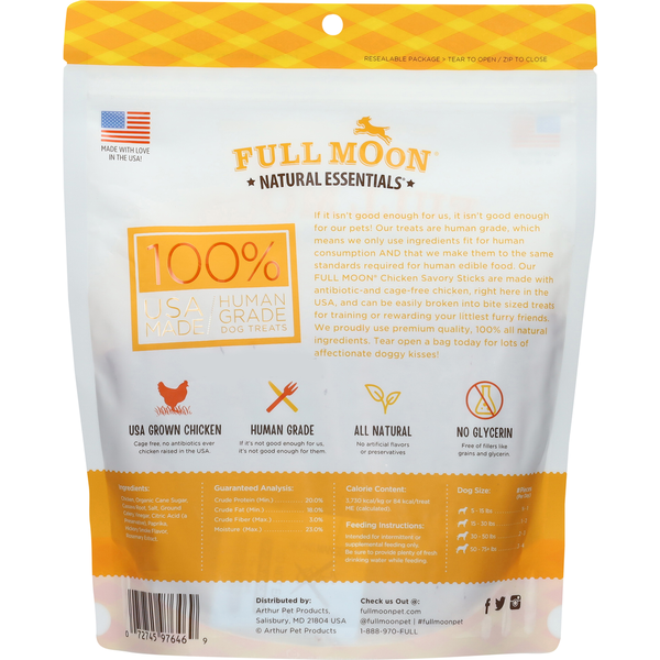 Full Moon Savory Sticks Dog Treats