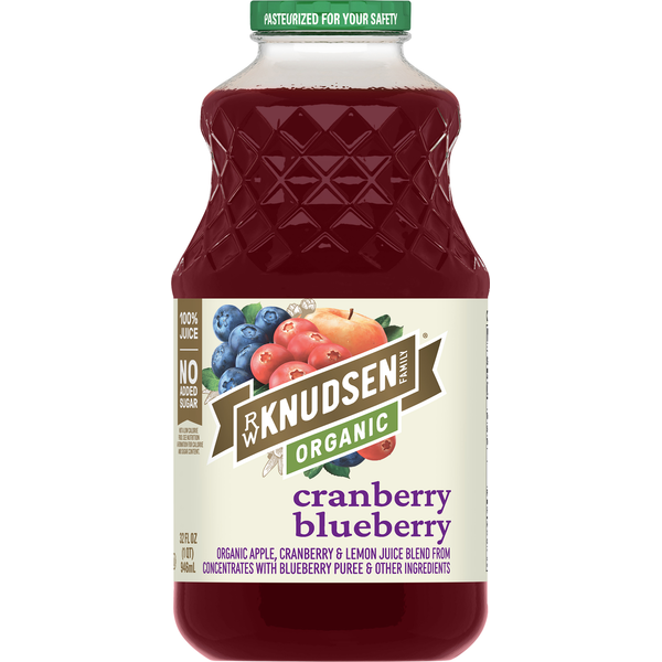 R.W. Knudsen Family Organic Cranberry Blueberry Flavored Juice