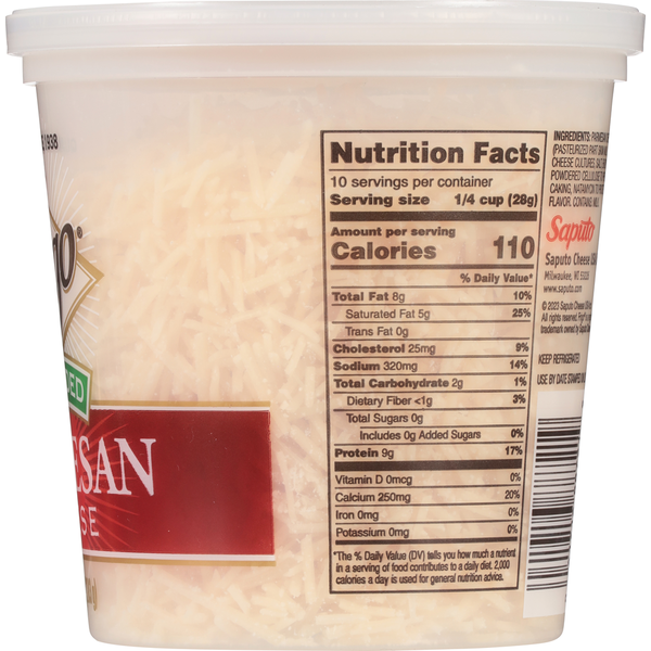 Frigo Parmesan Cheese, Shredded