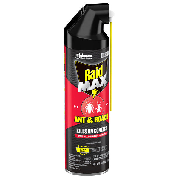 Raid® MAX Ant and Roach Killer Insecticide Aerosol Spray