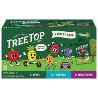Tree Top Apple Sauce, Tropical/Mixed Berry/Apple, ...
️