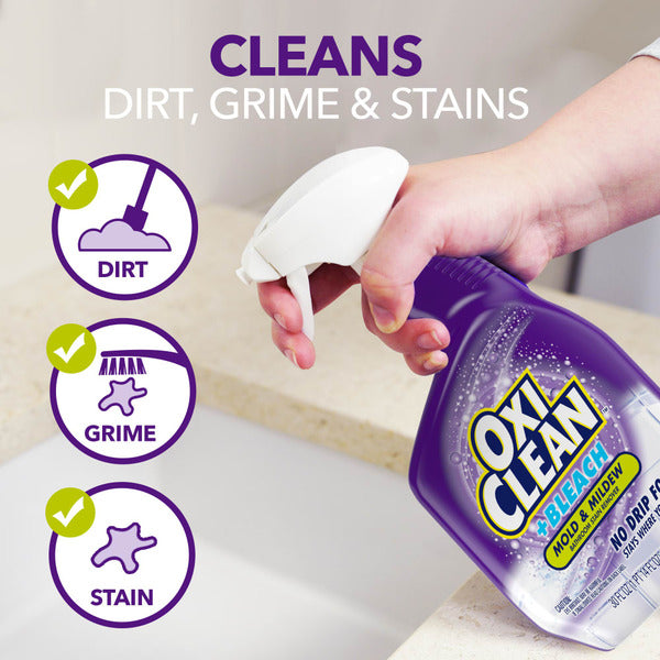OxiClean No Drip Foam Mold & Mildew Stain Remover with Bleach