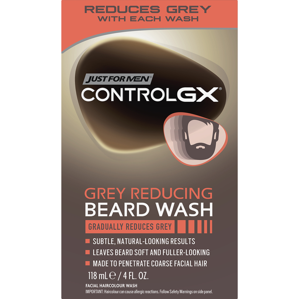 Just For Men Beard Wash, Grey Reducing