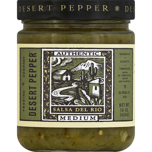 Desert Pepper Trading Co. Salsa, Del Rio, Medium