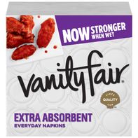 Vanity Fair Napkins, 80 2-Ply Paper Napkins️ DestGlow