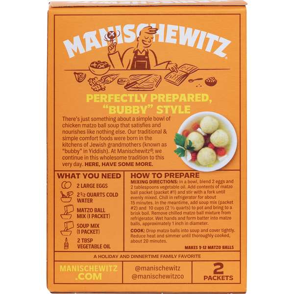 Manischewitz Matzo Ball & Soup Mix