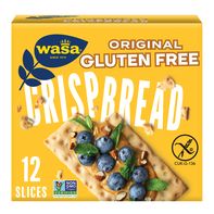 Wasa Gluten Free Original Crispbread, Gluten Free ...
️