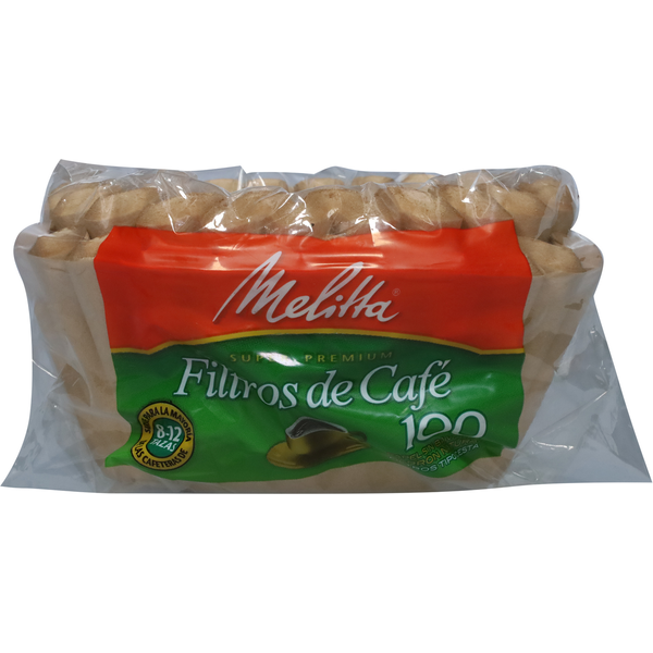 Melitta Coffee Filters, Paper, Natural Brown
