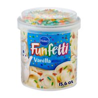 Pillsbury Funfetti Vanilla Frosting, 15.6 Oz Tub️ DestGlow