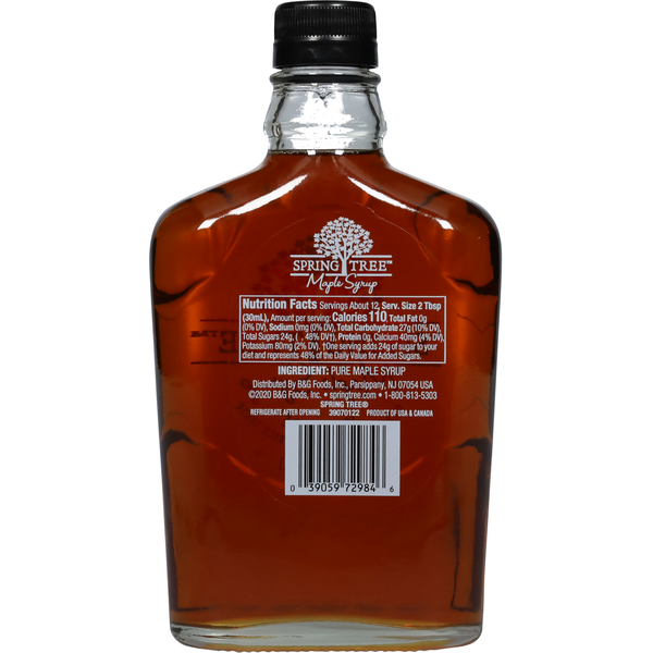 Spring Tree Maple Syrup, 100% Pure
