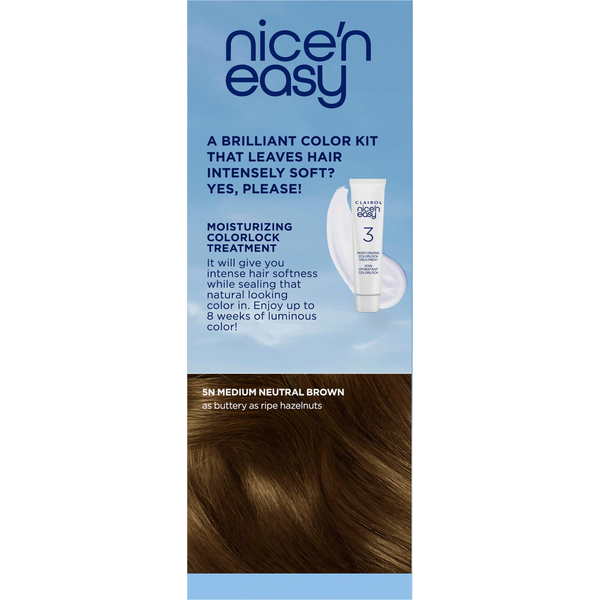 Clairol Medium Neutral Brown 5N Permanent Hair Color