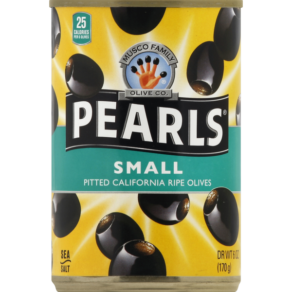 Pearls Small Pitted California Ripe Olives