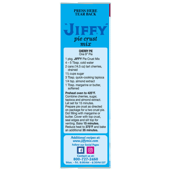 Jiffy® Pie Crust Mix