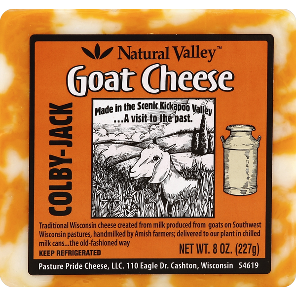 Nature Valley Cheese, Goat, Colby-Jack