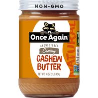 Once Again Cashew Butter, Creamy, Unsweetened, Nat...
️