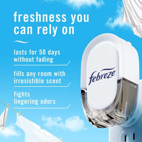 Febreze PLUG Air Freshener, Linen & Sky