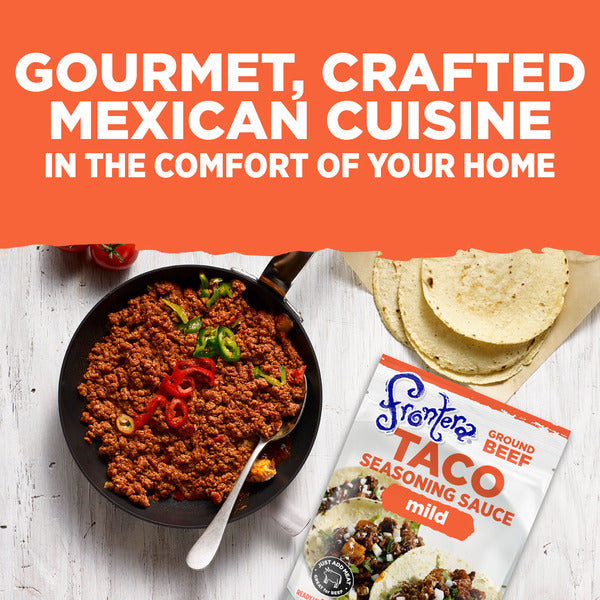 Frontera Mild Taco Seasoning Sauce With Fire Roasted Tomatoes