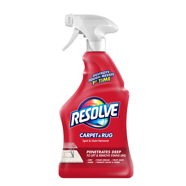 Resolve Carpet Cleaner Spray Spot & Stain Remover