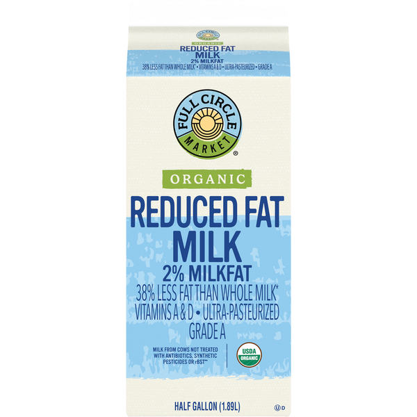 Full Circle Organic 2% Reduced Fat Milk