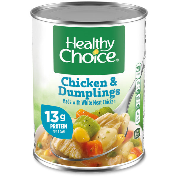 Healthy Choice Chicken & Dumplings Canned Soup