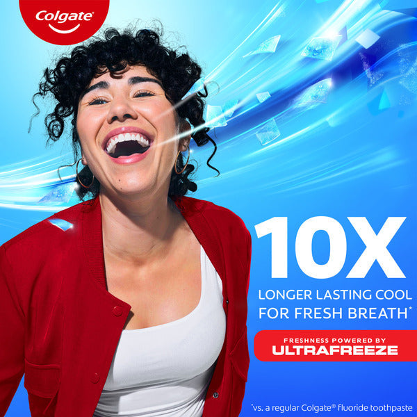Colgate Whitening Toothpaste With Mini Breath Strips, Cool Mint
